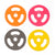 Frisbee Gloria Airtug Bunt TPR