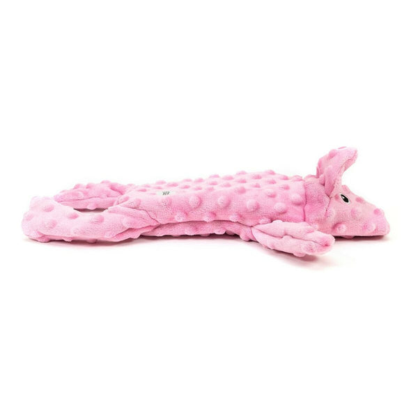 Kuscheltier für Hunde Gloria Dogmonsters Rosa 100 % polyester Schwein 34 x 9 cm