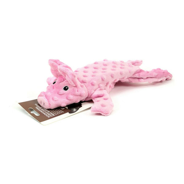 Kuscheltier für Hunde Gloria Dogmonsters Rosa 100 % polyester Schwein 34 x 9 cm