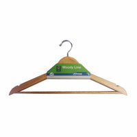 Garderobenständer Mondex Woody Line Ökologisch natürlich Holz 3 Stück (42,5 x 23 cm)