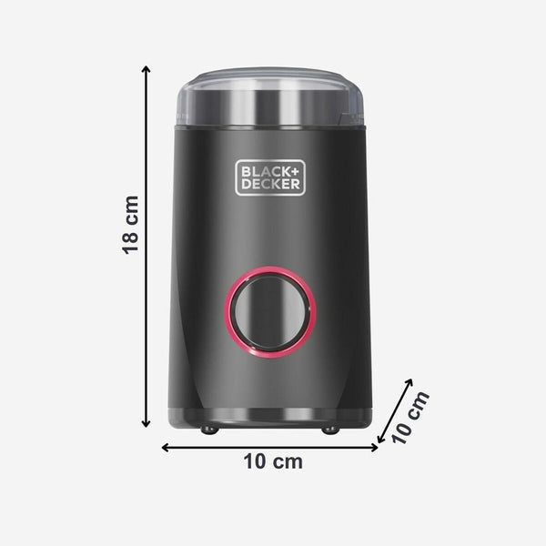Elektromühle Black & Decker BXCG152E Schwarz 150 W