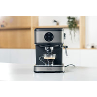 Superautomatische Kaffeemaschine Black & Decker BXCO850E Schwarz Silberfarben 850 W 20 bar 1,2 L 2 Kopper