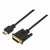 HDMI auf DVI Verbindungskabel NANOCABLE 10.15.0502 1,8 m Stecker-Stecker-Adapter
