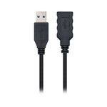 USB-Kabel NANOCABLE 10.01.090 Schwarz