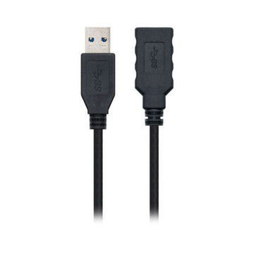 USB-Kabel NANOCABLE 10.01.090 Schwarz