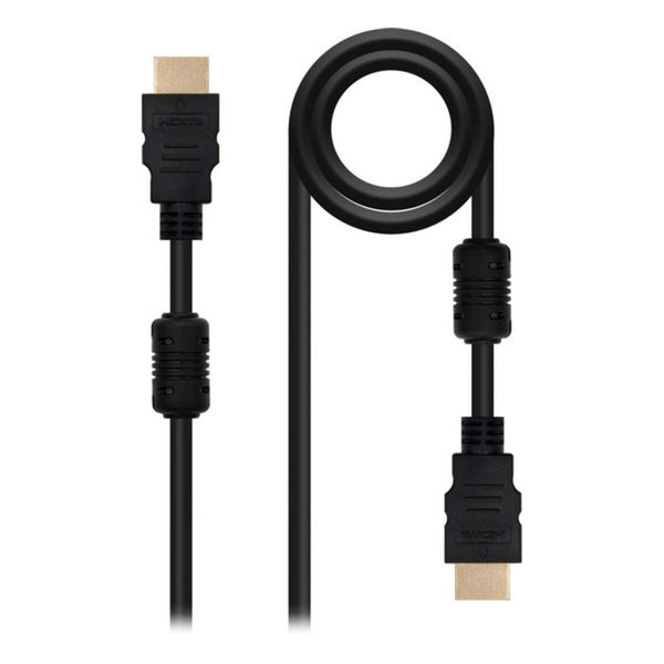 HDMI Kabel NANOCABLE 10.15.1802 Schwarz 1,8 m