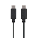 USB-Kabel NANOCABLE 10.01.2301 Schwarz 1 m