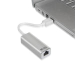 USB-C -zu-Red RJ45-Adapter NANOCABLE USB 3.0/RJ-45, 0.15m