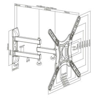 TV Wandhalterung mit Arm TooQ LP6055TN-B 23"-55" 23" 30 Kg