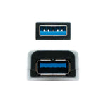 Verlängerungskabel mit USB TooQ 10.01.0313 Schwarz 15 m 5 Gbps