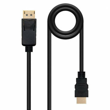 DisplayPort-zu-HDMI-Adapter NANOCABLE 10.15.4302 Schwarz 2 m