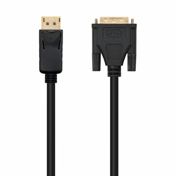 DisplayPort zu DVI Umformer NANOCABLE 10.15.4502 Schwarz 2 m