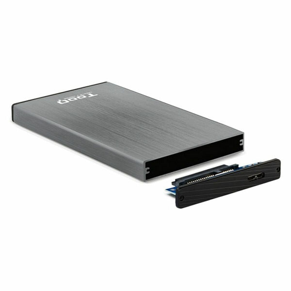 Externe Box TooQ TQE-2527G 2,5" SATA USB 3.0 Grau Schwarz/Grau 2,5"