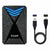 Gehäuse für die Festplatte TooQ TQE-2550BL 2,5" USB 3.0 Blau Schwarz 2,5"