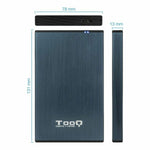 Externe Box TooQ TQE-2527PB Blau 2,5"