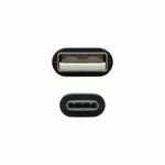 USB A zu USB-C-Kabel NANOCABLE 10.01.2103 Schwarz 3 m
