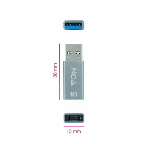 USB 3.0-zu-USB-C 3.1-Adapter NANOCABLE