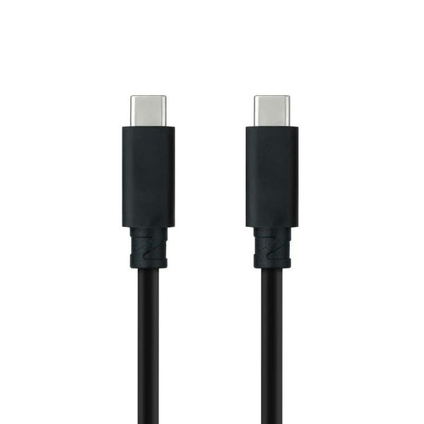Kabel USB C NANOCABLE 10.01.4101-L150 1,5 m Schwarz
