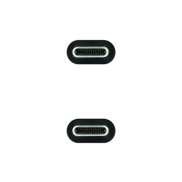 Kabel USB C NANOCABLE 10.01.4101-L150 1,5 m Schwarz