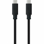 USB-C-Kabel NANOCABLE 10.01.4101-L150 Schwarz 1,5 m (1 Stück)