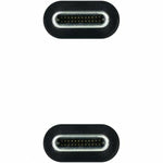 USB-C-Kabel NANOCABLE 10.01.4101-L150 Schwarz 1,5 m (1 Stück)