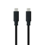 USB-C-Kabel NANOCABLE 10.01.4102 Schwarz 2 m