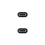 USB-C-Kabel NANOCABLE 10.01.4102 Schwarz 2 m
