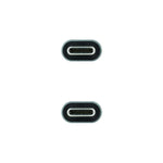 USB-C-Kabel NANOCABLE 10.01.4300 50 cm Schwarz