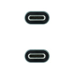 USB-C-Kabel NANOCABLE 10.01.4301 Schwarz 1 m (1 Stück)