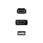 DisplayPort-Kabel zu HDMI NANOCABLE 10.15.4352 Schwarz 1,8 m 4K Ultra HD