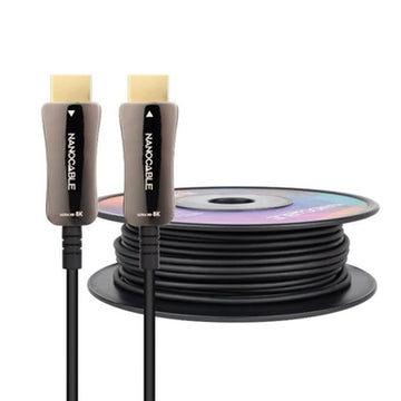 HDMI Kabel NANOCABLE 10.15.2150 50 m Schwarz 8K Ultra HD 48 Gbit/s