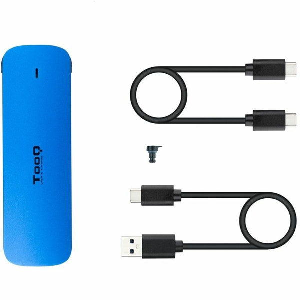 Externe Box TooQ TQE-2201BL Blau