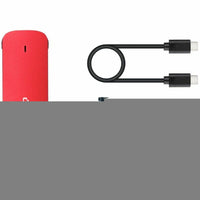 Externe Box TooQ TQE-2201R Rot