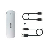 Externe Box TooQ TQE-2202S Silberfarben Stahl