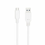 USB-C-Kabel auf USB NANOCABLE 10.01.4002-W 2 m Weiß