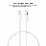 USB-Kabel NANOCABLE 10.01.6002-CO 2 m Weiß (1 Stück)