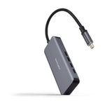 Hub USB NANOCABLE 10.16.4504 Grau