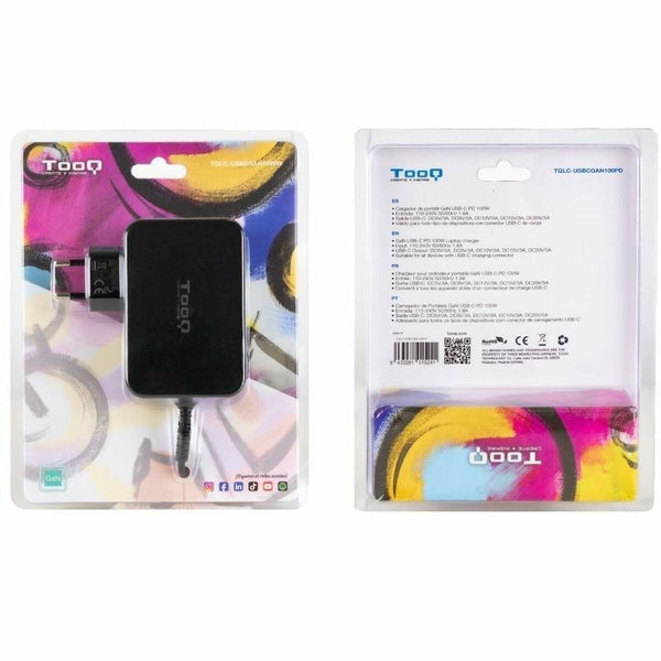 Laptopladekabel TooQ TQLC-USBCGAN100PD 100 W