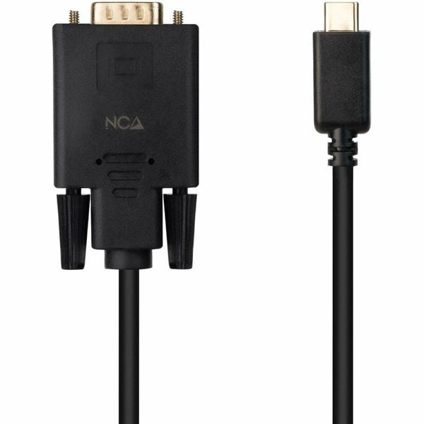 USB-Kabel NANOCABLE 10.15.5202 Schwarz 1,8 m