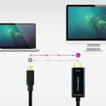USB-C zu HDMI-Kabel NANOCABLE 10.15.5105 5 m Schwarz