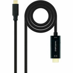 USB-C zu HDMI-Kabel NANOCABLE 10.15.5135 5 m Schwarz
