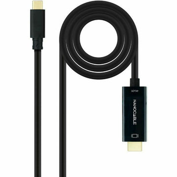 USB-C zu HDMI-Kabel NANOCABLE 10.15.5135 5 m Schwarz