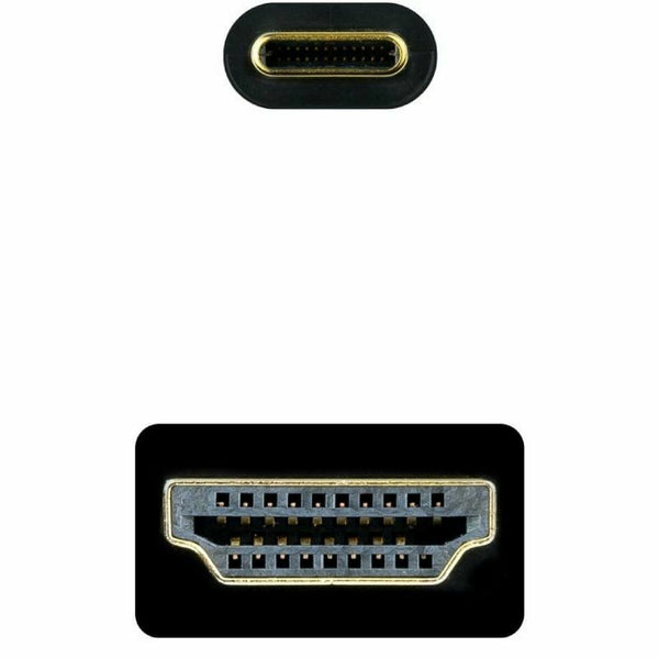 USB-C zu HDMI-Kabel NANOCABLE 10.15.5135 5 m Schwarz