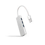Hub USB NANOCABLE 10.16.4602 Silberfarben
