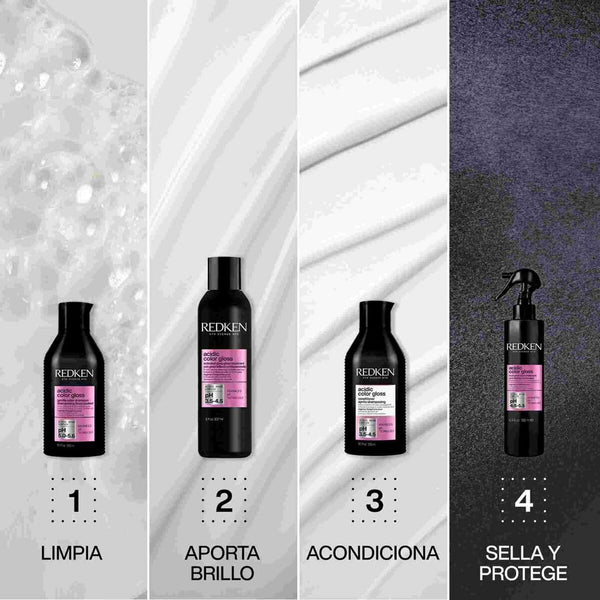 Shampoo-Set Redken ACIDIC COLOR GLOSS 3 Stücke