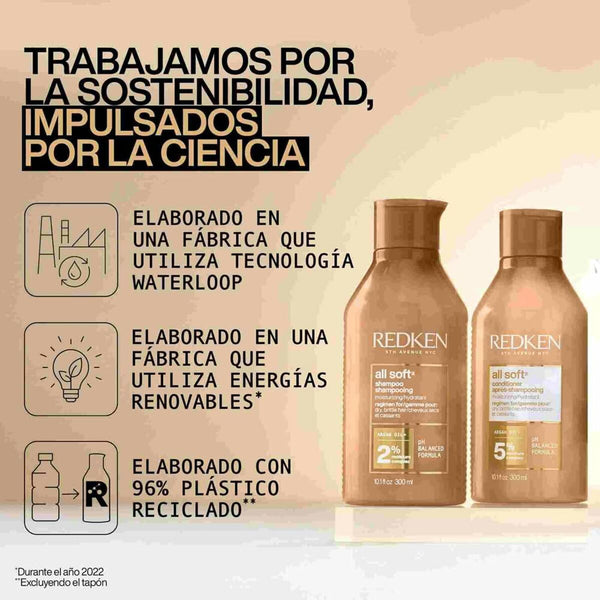 Shampoo-Set Redken ALL SOFT 3 Stücke