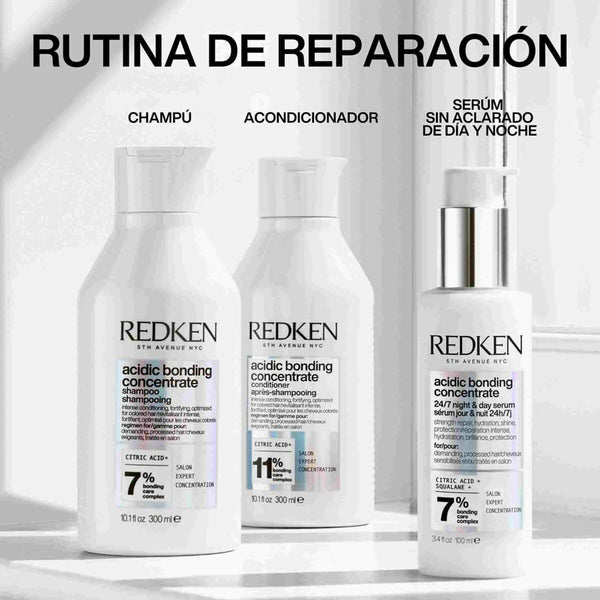 Shampoo-Set Redken ACIDIC BONDING CONCENTRATE 3 Stücke