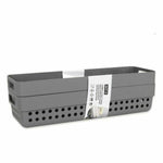 Mehrzweckkorb Confortime 144888 24 x 7,5 x 5 cm 24 x 7,5 x 7 cm 2 Stücke (36 Stück)