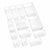 Kühlschrank Organizer Confortime 8 x 8 x 6 cm polystyrol