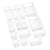 Schubladen-Organizer Confortime polystyrol 30 x 30 x 5 cm